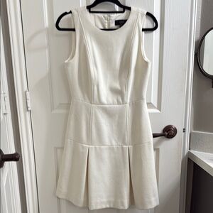 J. Crew Cream Ivory Wool Dress